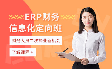 ERP财务信息化定向班